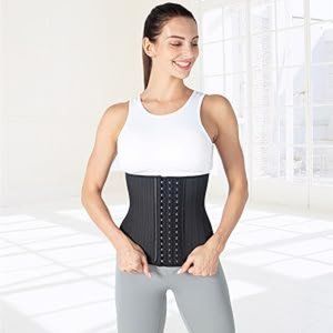 ECOWALSON Waist Trainer for Women Corset Cincher Body Shaper Girdle Trimmer